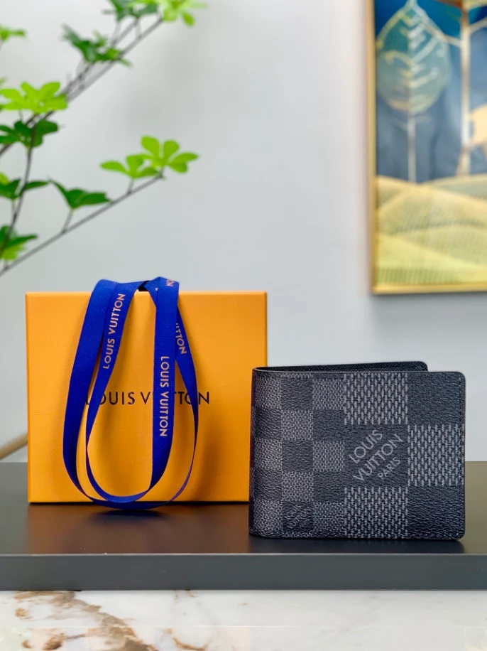 LV MULTIPLE WALLET DAMIER GRAPHITE - RRG097