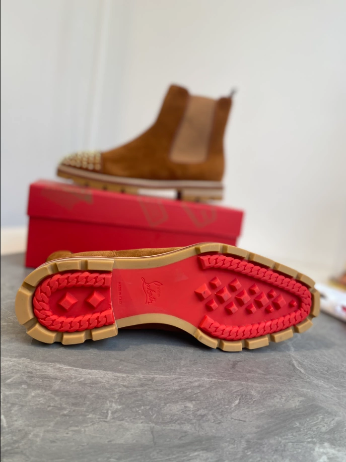 CHRISTIAN LOUBOUTIN HIGH-TOP SNEAKER - CL177