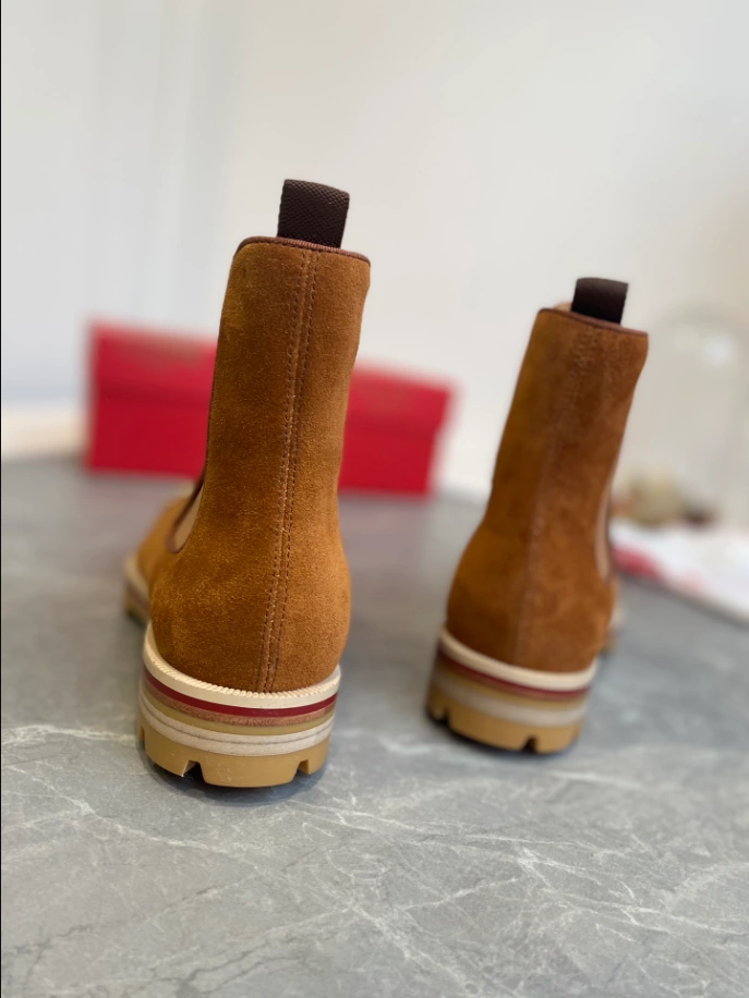 CHRISTIAN LOUBOUTIN HIGH-TOP SNEAKER - CL177