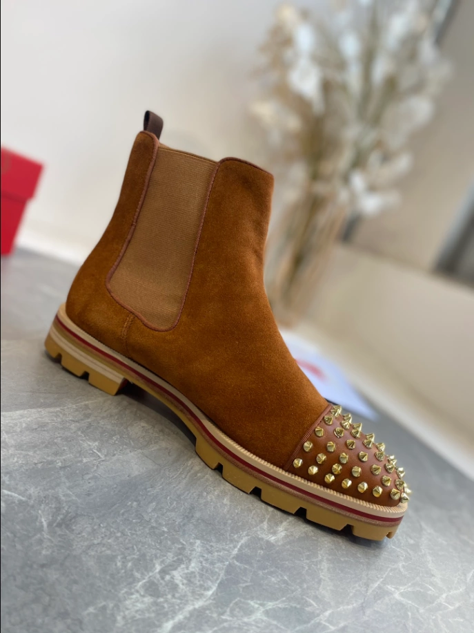 CHRISTIAN LOUBOUTIN HIGH-TOP SNEAKER - CL177