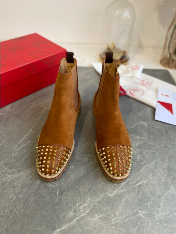 CHRISTIAN LOUBOUTIN HIGH-TOP SNEAKER - CL177