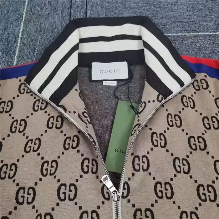 GG Jacquard Cotton Jacket - GJ035