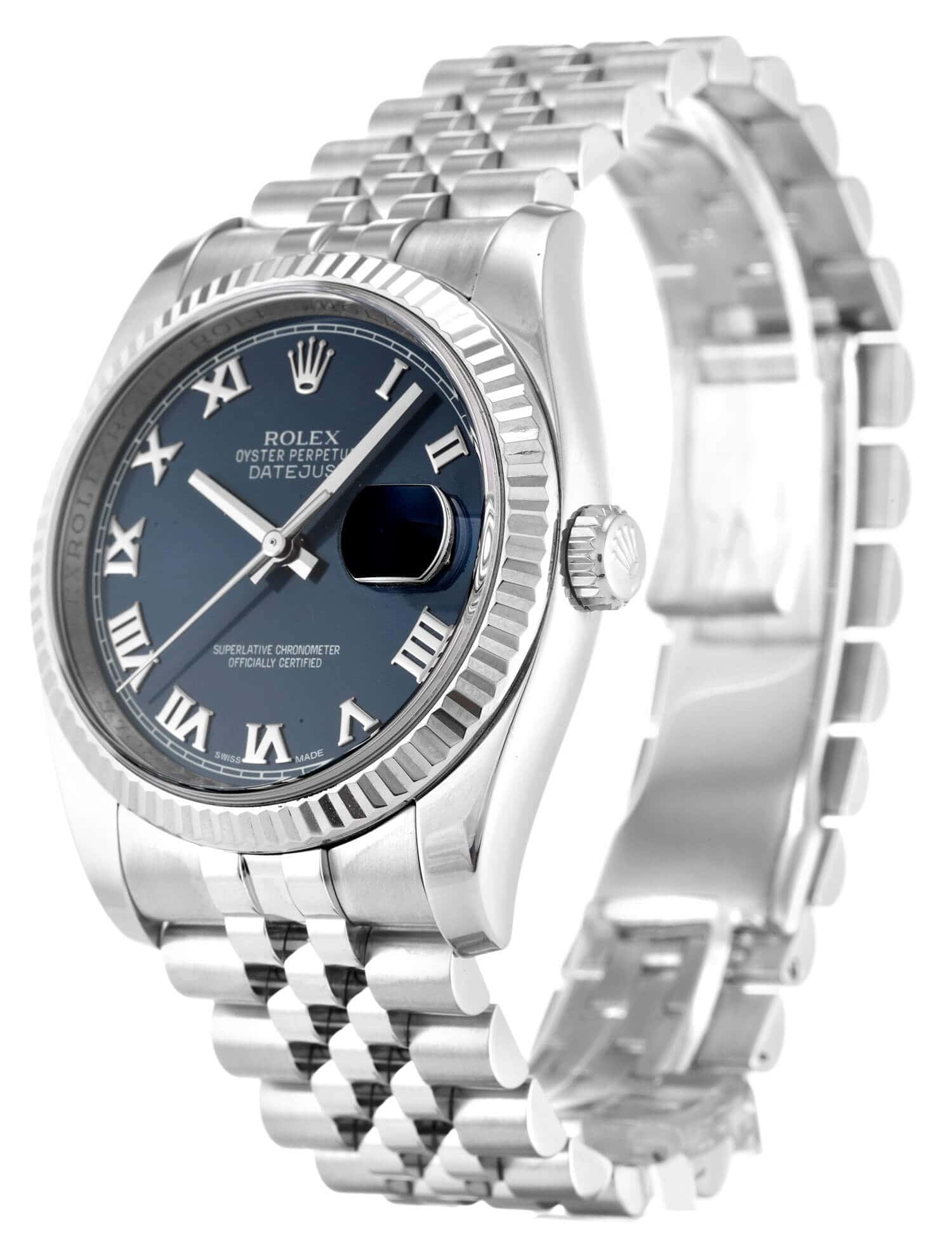 ROLEX DATEJUST 116234 36MM BLUE DIAL