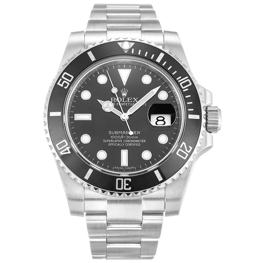 ROLEX SUBMARINER 116610LN 40MM BLACK DIAL
