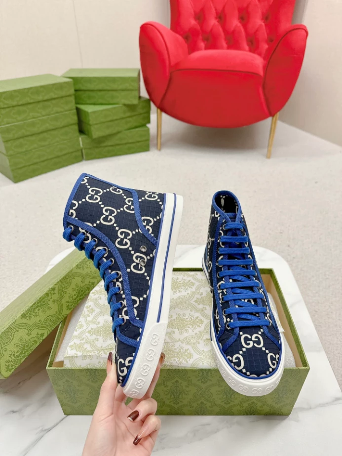 MEN'S GUCCI TENNIS 1977 HIGH-TOP SNEAKER