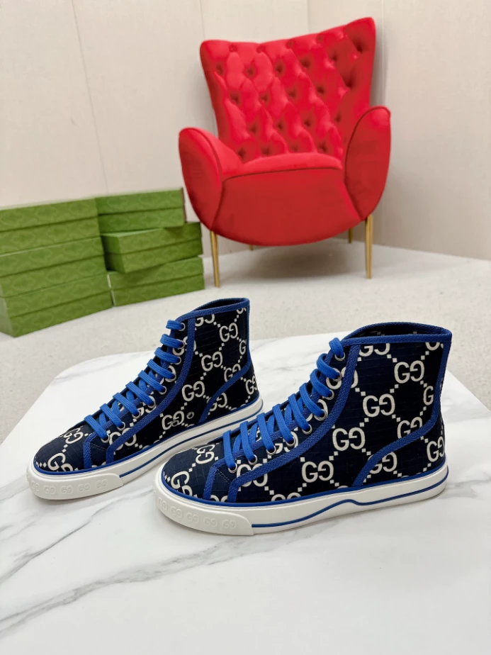 MEN'S GUCCI TENNIS 1977 HIGH-TOP SNEAKER