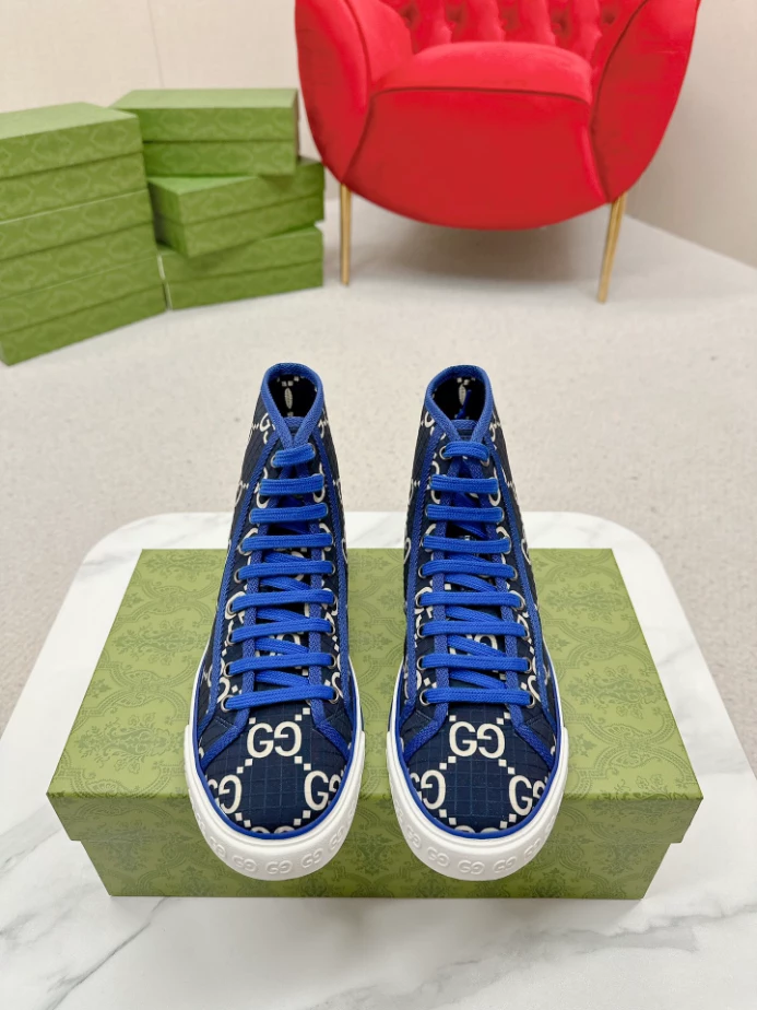 MEN'S GUCCI TENNIS 1977 HIGH-TOP SNEAKER