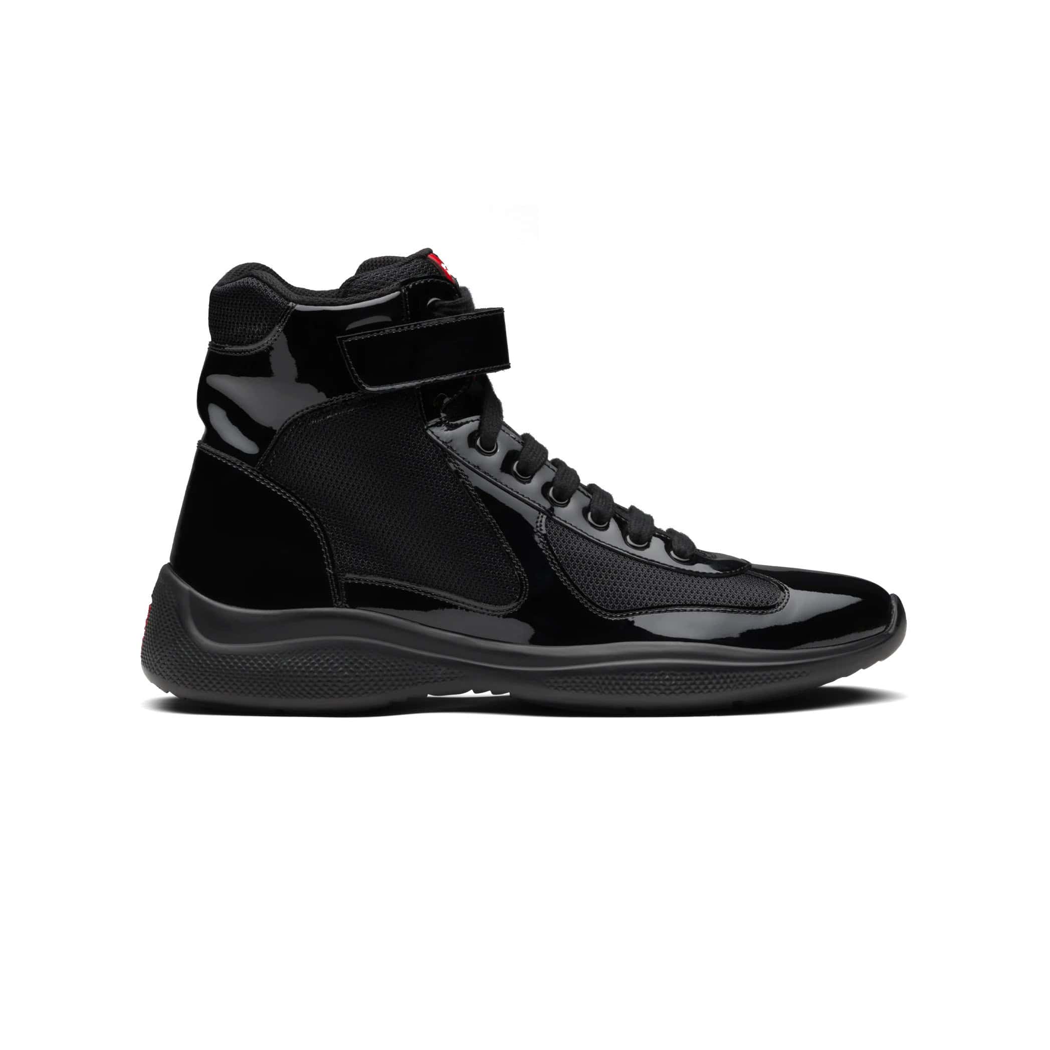 PRADA AMERICA'S CUP HIGH-TOP SNEAKERS