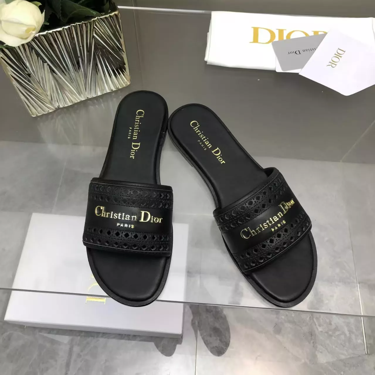 Dior The Irresistible D-Lane Mules - SDD008